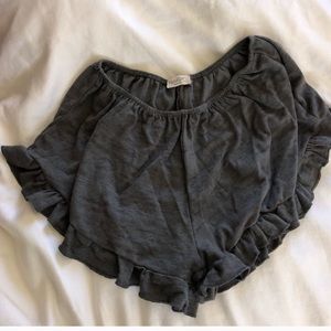 Brandy grey flowy shorts